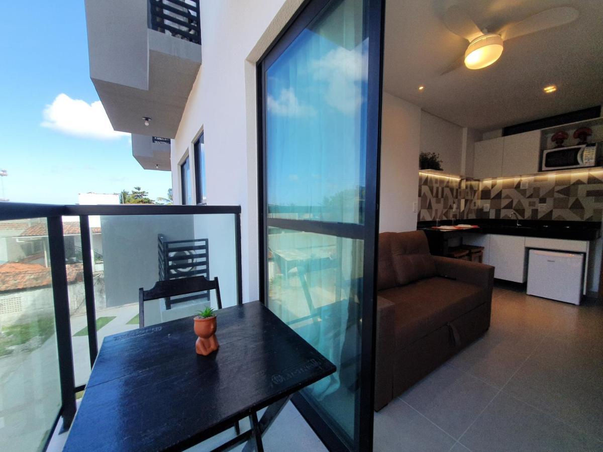 Flat Mobiliado A 15 M Da Praia Ипожука Экстерьер фото