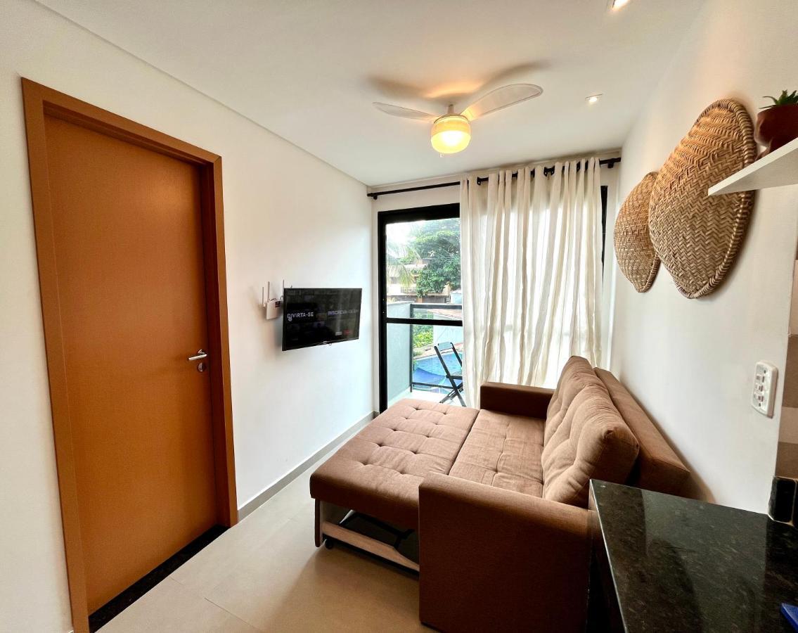 Flat Mobiliado A 15 M Da Praia Ипожука Экстерьер фото