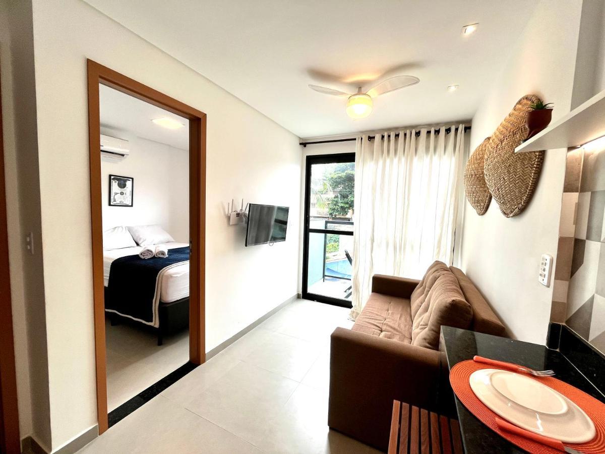 Flat Mobiliado A 15 M Da Praia Ипожука Экстерьер фото